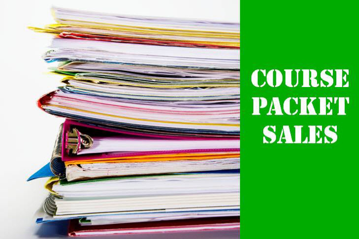 Course Packet Sales