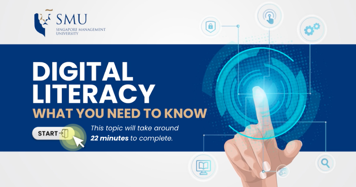 SMU Libraries developed an elearn course on digital literacy 