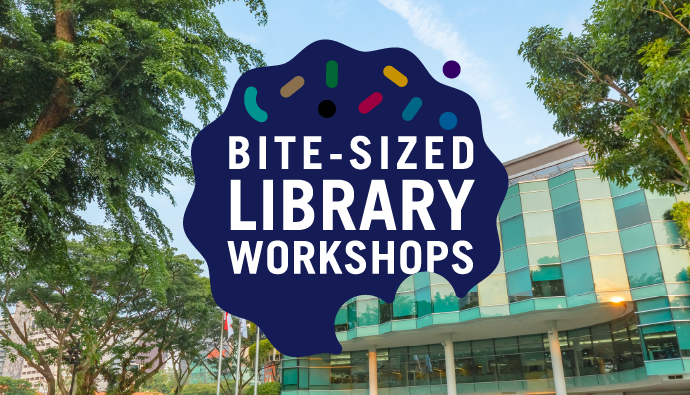 Sign up for your bite-sized library workshops