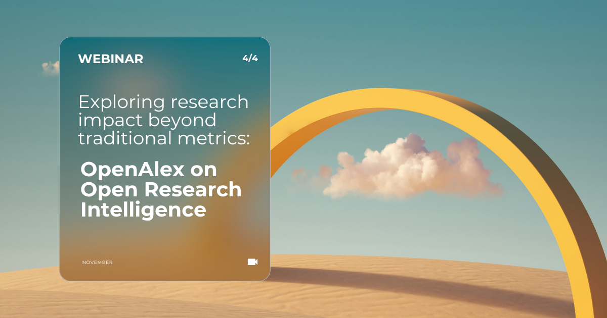 Exploring research impact beyond traditional metrics: OpenAlex on open research intelligence