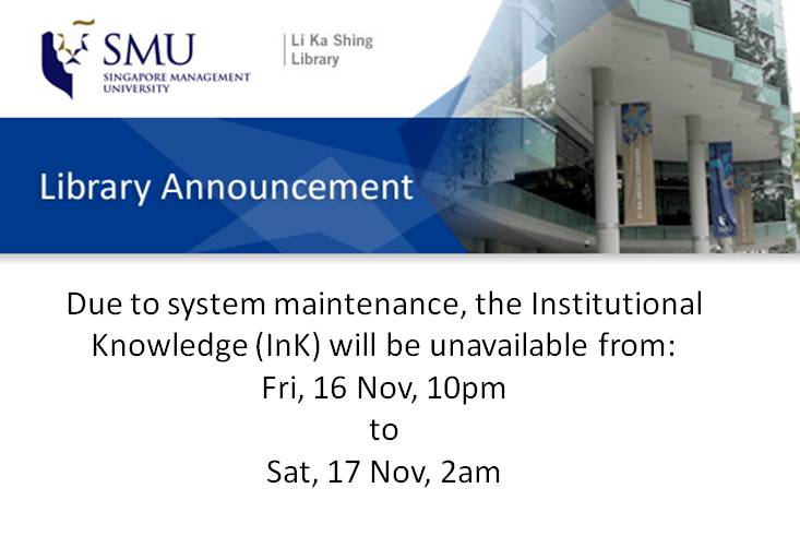 InK system maintenance