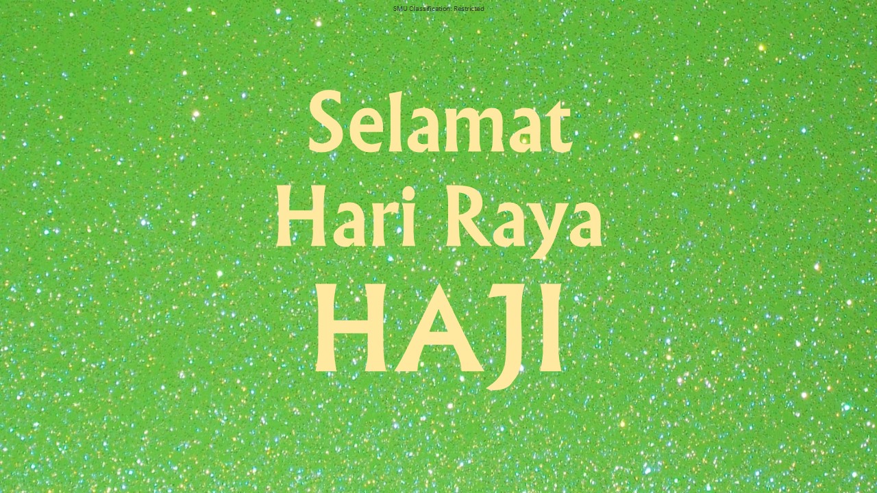 Library will be closed on Hari Raya Haji