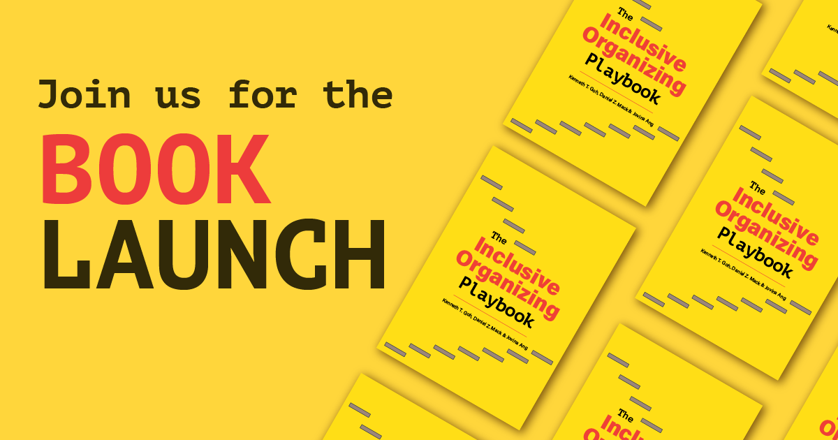 Register for Book Launch - The Inclusive Organizing Playbook