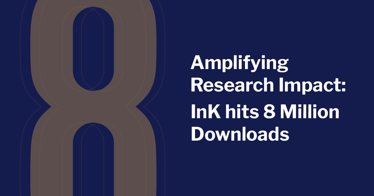 Amplifying Research Impact: Ink hits 8 Million Downloads