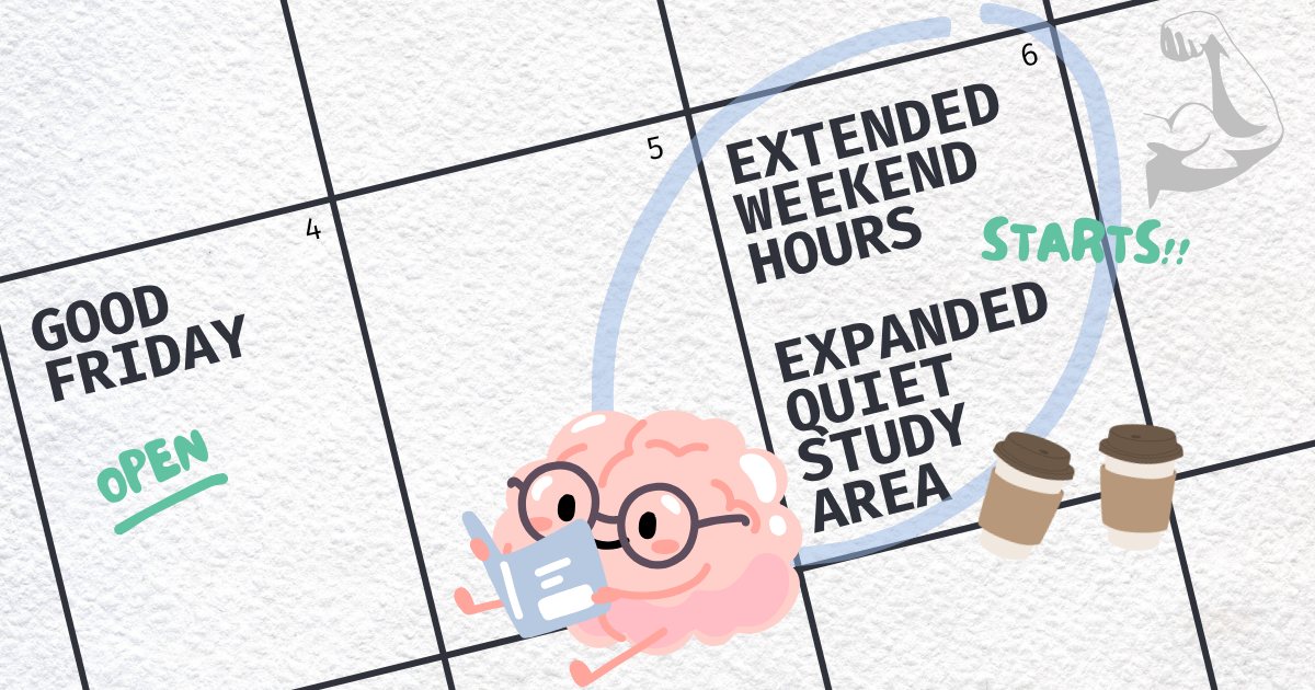 Extended Weekend Hours & Public Holidays in April and May