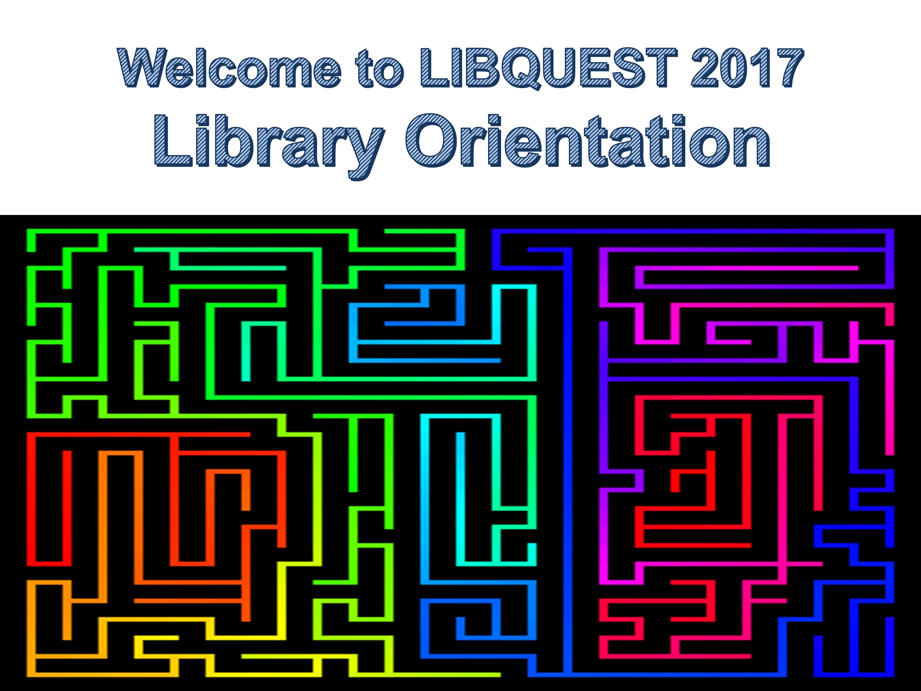 Library Freshmen Orientation: LibQuest 2017