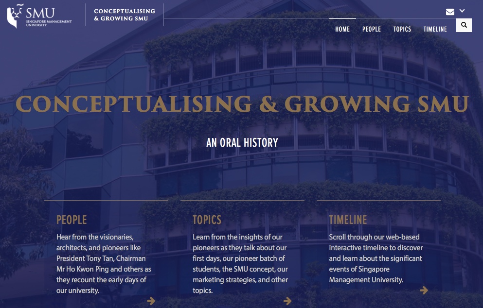 A Facelift for the Oral History website