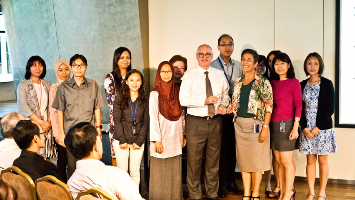 Li Ka Shing Library wins the Outstanding Department Award