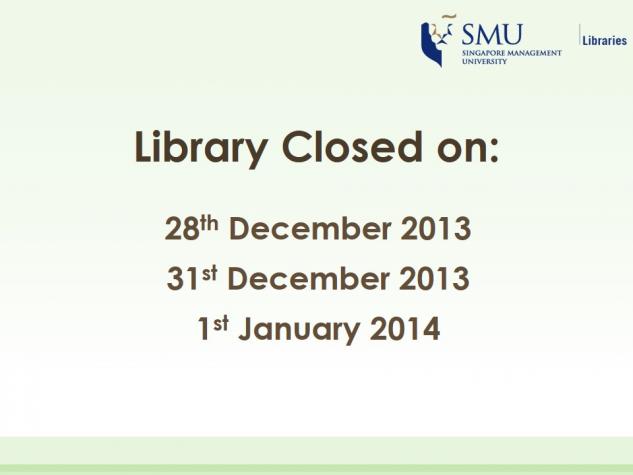 Library Opening Hours