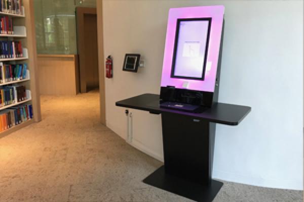 Kwa Geok Choo Law Library Printing room on Level 3 and Level 4