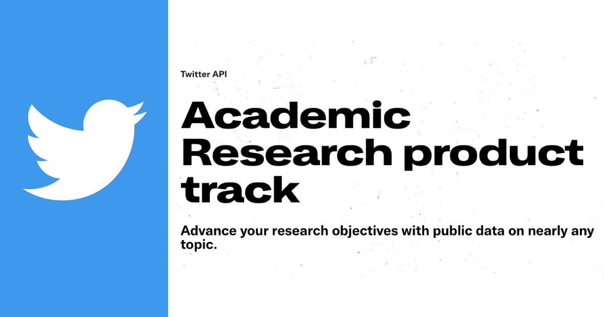 Twitter’s academic research product track gives researcher free access to the complete historical archive