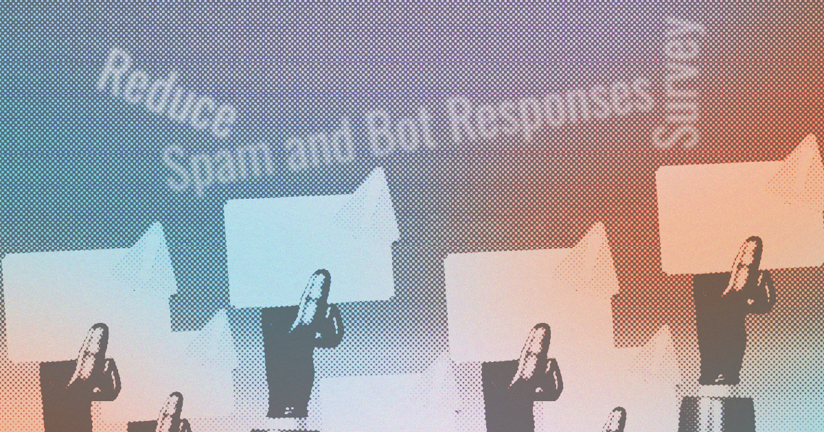 Qualtrics Tips and Tricks pt2 - Reducing Spam and Bot Responses