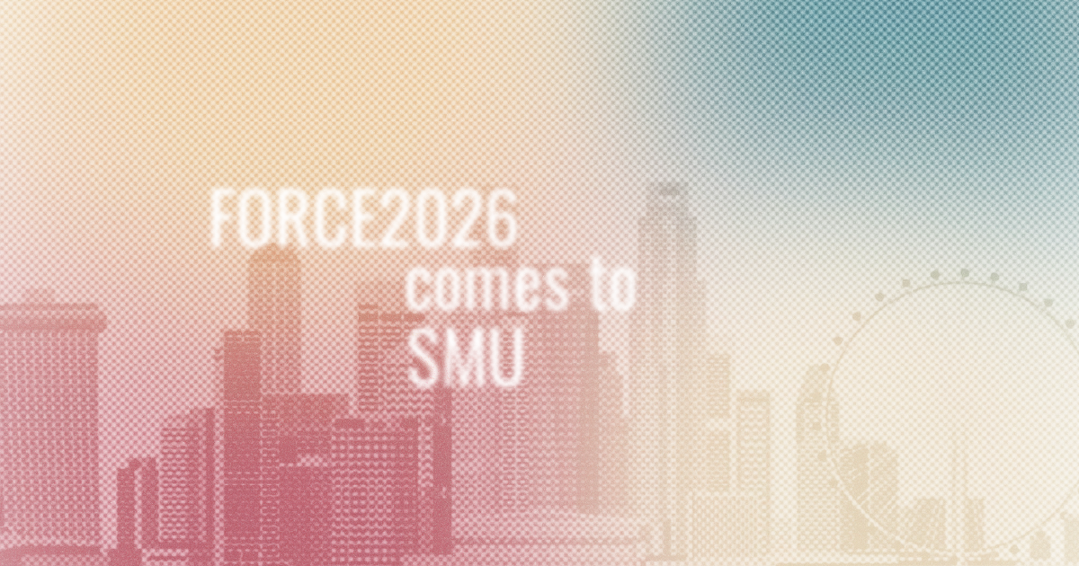 FORCE2026 comes to SMU