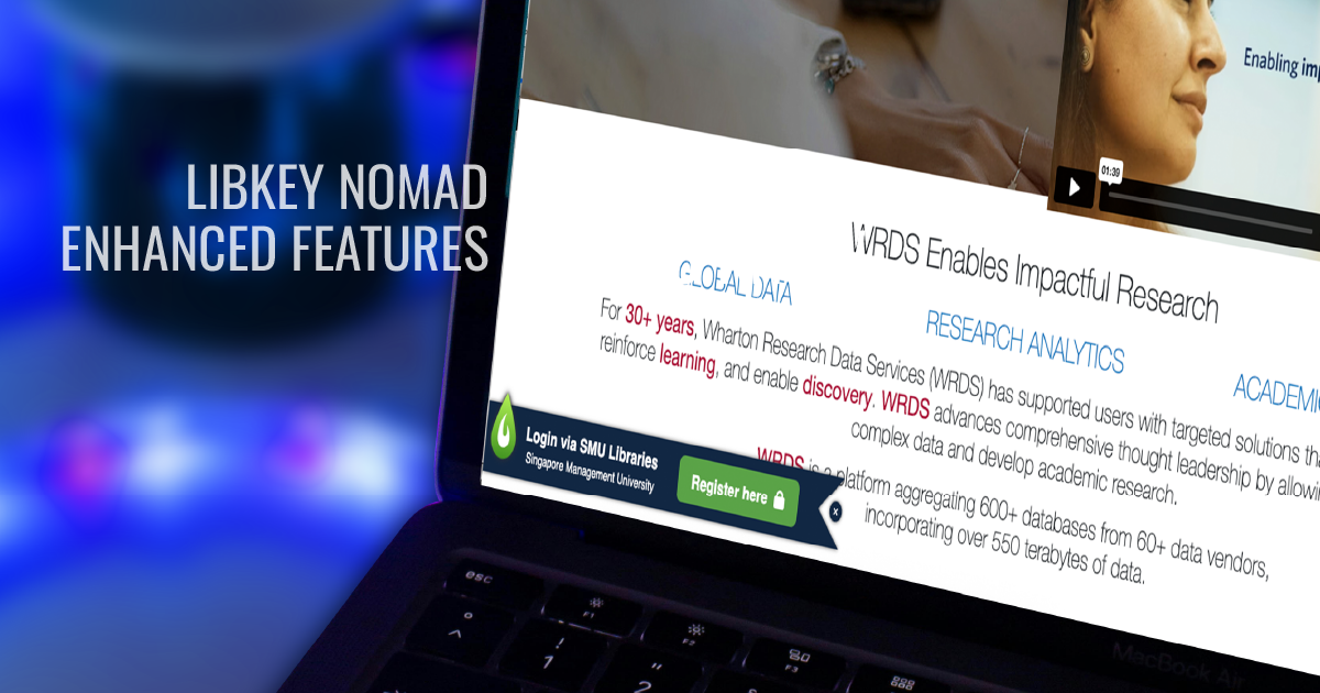 LibKey Nomad enhanced to help with database logins 