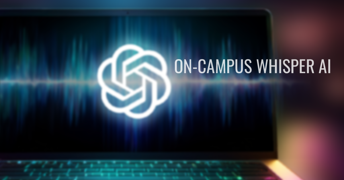 On-Campus Whisper AI: Safe and IRB-compliant transcription for research projects 