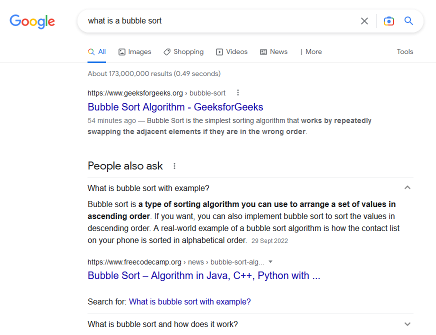 Bubble Sort Algorithm And C Code - Coding Bot