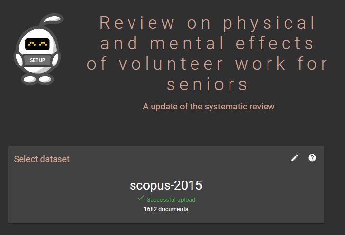 Loading RIS file exported from Scopus into ASReview